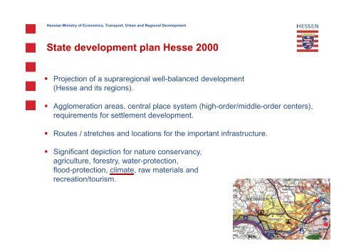 Spatial planning and development in Germany and Hesse ...