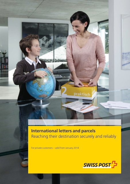 International letters and parcels - Die Post