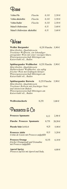 Download der Speisekarte als PDF-Datei. - Cafe Adele