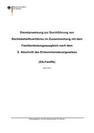 DA-FamRb 2013 - Bundeszentralamt für Steuern