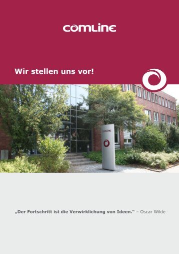 PDF "Wir stellen uns vor" - Comline