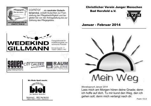 Januar - Februar 2014 - CVJM