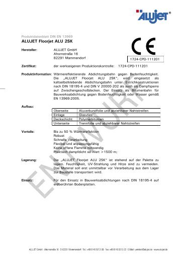 Floorjet ALU 2SK 13.03.14 Produktdatenblatt - Entwurf - Frieser ...