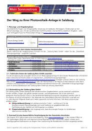 Checkliste: Ablauf bei der Errichtung einer Fotovoltaikanlage