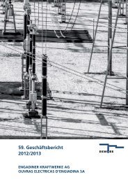 Download 59. Geschäftsbericht 2012/13 - Engadiner Kraftwerke AG
