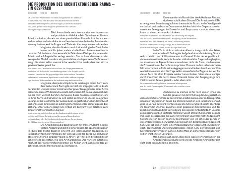 Download pdf - Marcel Meili, Markus Peter Architekten Zürich