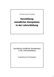 Vorlesen Vermittlung mündl. Kompetenz - Worthaus