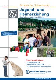 Jugend- und Heimerziehung - F+U Heidelberg