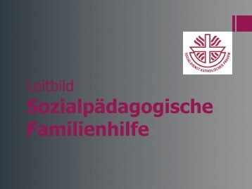 Leitbild sozialpädagogische Familienhilfe 2013 - Sozialdienst ...