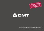 Download Marketing Broschüre - DMT GmbH & Co. KG
