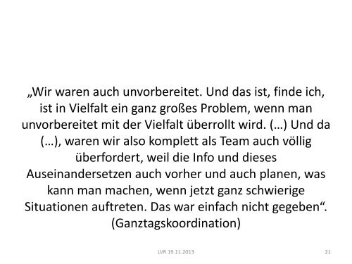 Wird die OGS inklusiv? - Landschaftsverband Rheinland