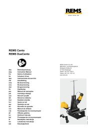 Rems 577011 Power-Press Basic Pack Sertisseuse électrique