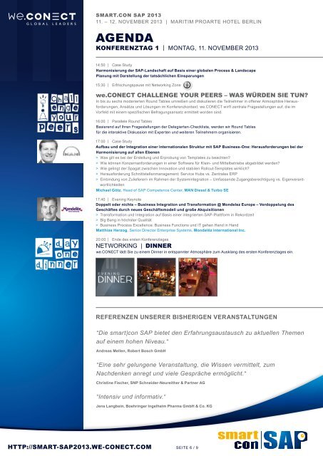 11. – 12. NOVEMBER 2013 maRItIm pRoaRte hotel beRlIN - DSAG