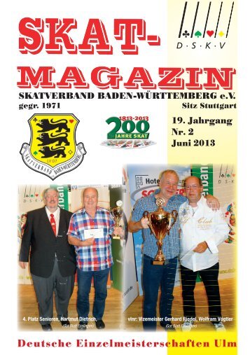 Skatmagazin Juni 2013 - DSkV