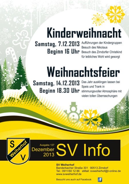 SV Info - SV Weiherhof