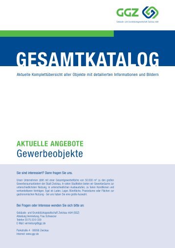GESAMTKATALOG - GGZ - Gebäude- und Grundstücksgesellschaft ...