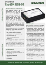 EyeSDN USB-S0 (PDF, 1,8 MB) - innoventif