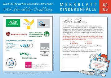 Merkblatt U4 und U5