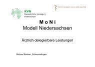 Michael Renken: M o N i - Aerztlich delegierbare Leistungen