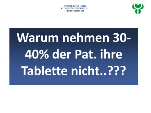 Anforderung an die Patientenführung onkologischer Patienten und ...