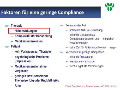 Anforderung an die Patientenführung onkologischer Patienten und ...