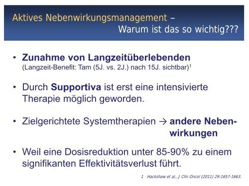 Anforderung an die Patientenführung onkologischer Patienten und ...