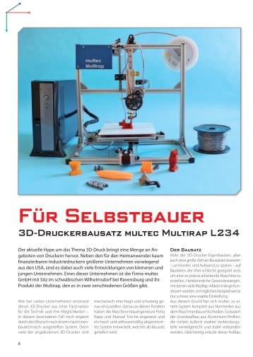 3D-Druck das Magazin - Multec