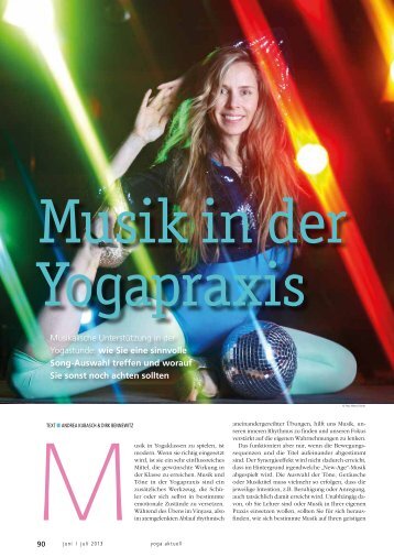 Yoga Aktuell - 80/2013 (PDF) - Power Yoga Germany