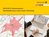 Geovista im Detail