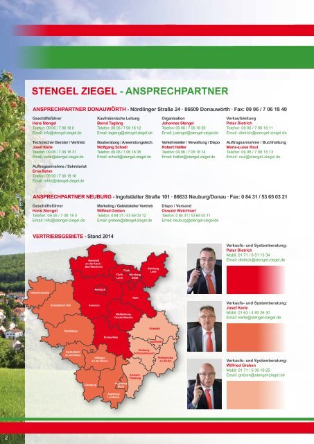 Preisliste 2014 - Stengel Ziegel