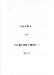 Berichtsheft Saison 2012_2013 - TSV Jarplund-Weding