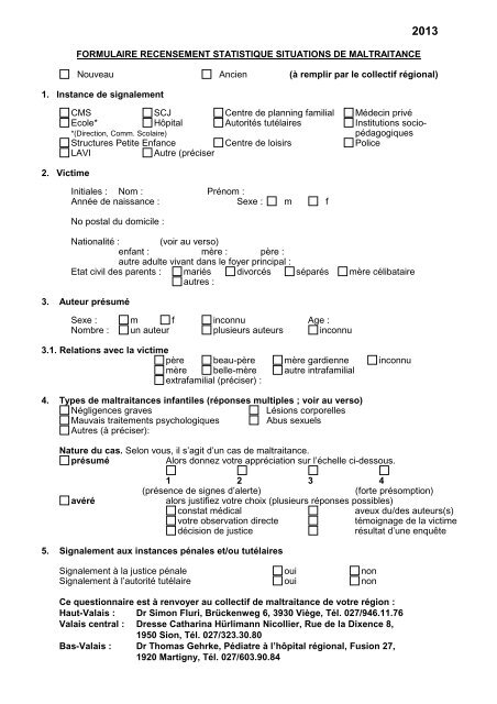 8.2 Recensement maltraitance.pdf - Etat du Valais