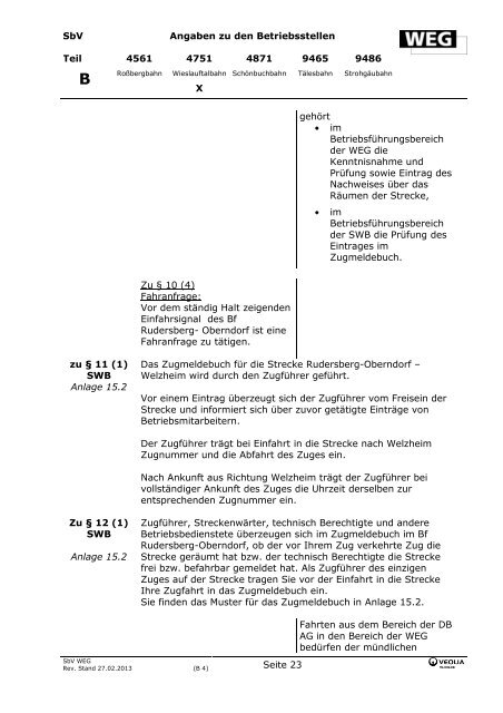 SbV-Gesamtausgabe- EVU (mit Bekanntgabe 4 Stand 09.09.2013)