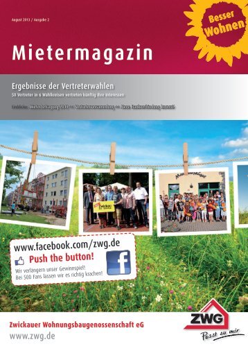 Mietermagazin - Zwickauer Wohnungsbaugenossenschaft eG