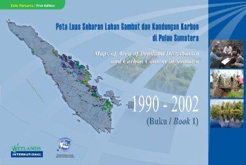 Atlas Sebaran Gambut Sumatera