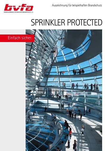 SPRINKLER PROTECTED - bvfa