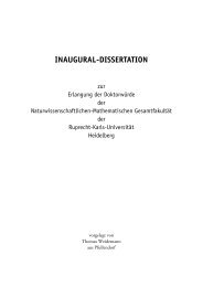 Thomas Weidemann: Dissertation - Ruprecht-Karls-Universität ...