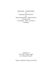 INAUGURAL - DISSERTATION zur Erlangung der Doktorwürde der ...