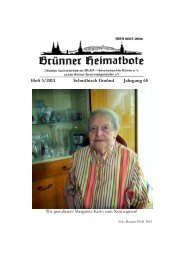 Heft 3 - BHB - der Brünner Heimatbote - Die Bruna