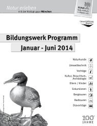 Juni 2014 - Bund Naturschutz in Bayern e.V. - Kreisgruppe München