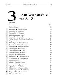 1.500 Geschäftsfälle von A – Z - Manz