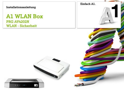 A1 WLAN Box PRG AV4202N - A1.net