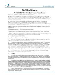 PediaSIM ECS - CAE Healthcare