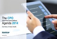 The CPO Agenda 2014