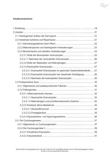 Inhaltsverzeichnis, PDF