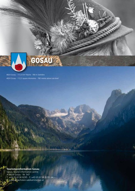 Unterkunftsverzeichnis Gosau - Dachstein Salzkammergut