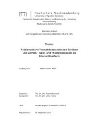 Thema: - Hochschule Neubrandenburg