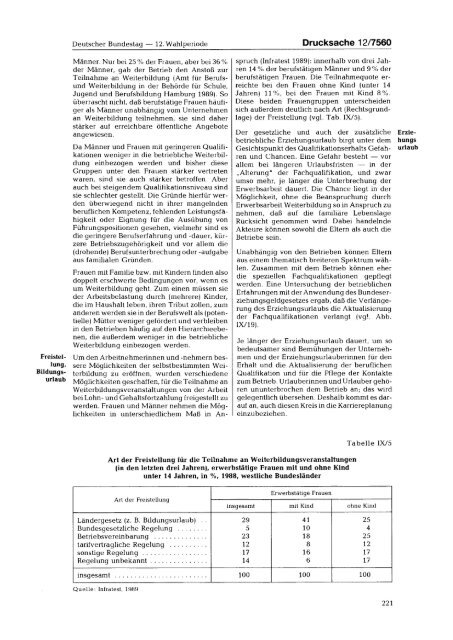 Fünfter Familienbericht - Deutscher Bundestag