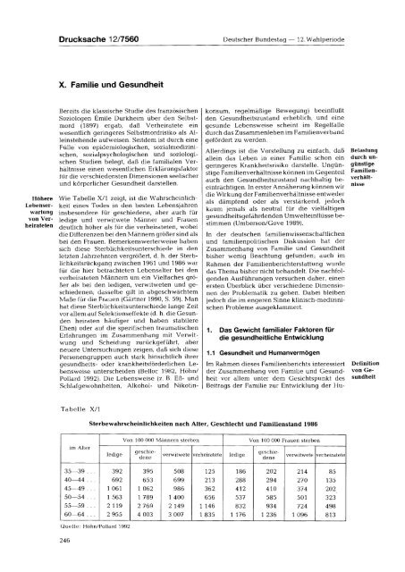 Fünfter Familienbericht - Deutscher Bundestag