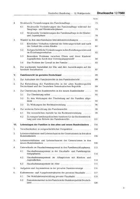 Fünfter Familienbericht - Deutscher Bundestag